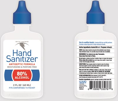 White Lightning Hand Sanitizer Updated Label 04